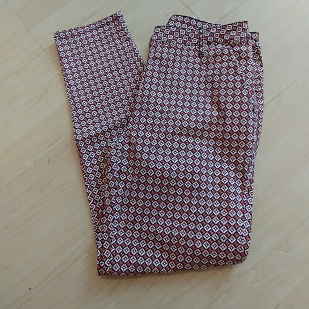 Creation L. Geometric Print Pants